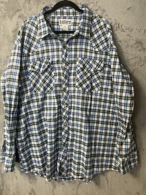 Black Canyon Outfitters 3XL Men’s Western Shirt With Pearl Snaps